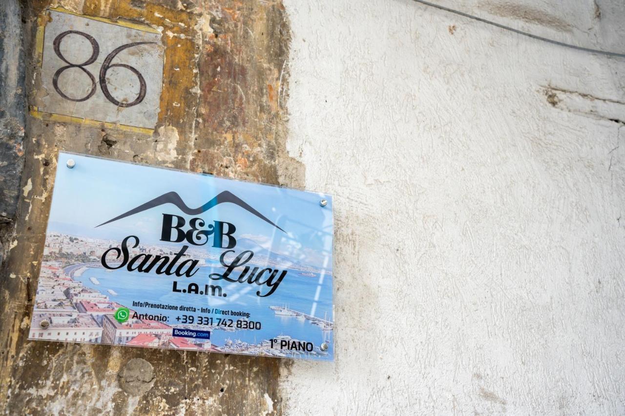 B&B Santa Lucy L.A.M. Nápoly Kültér fotó